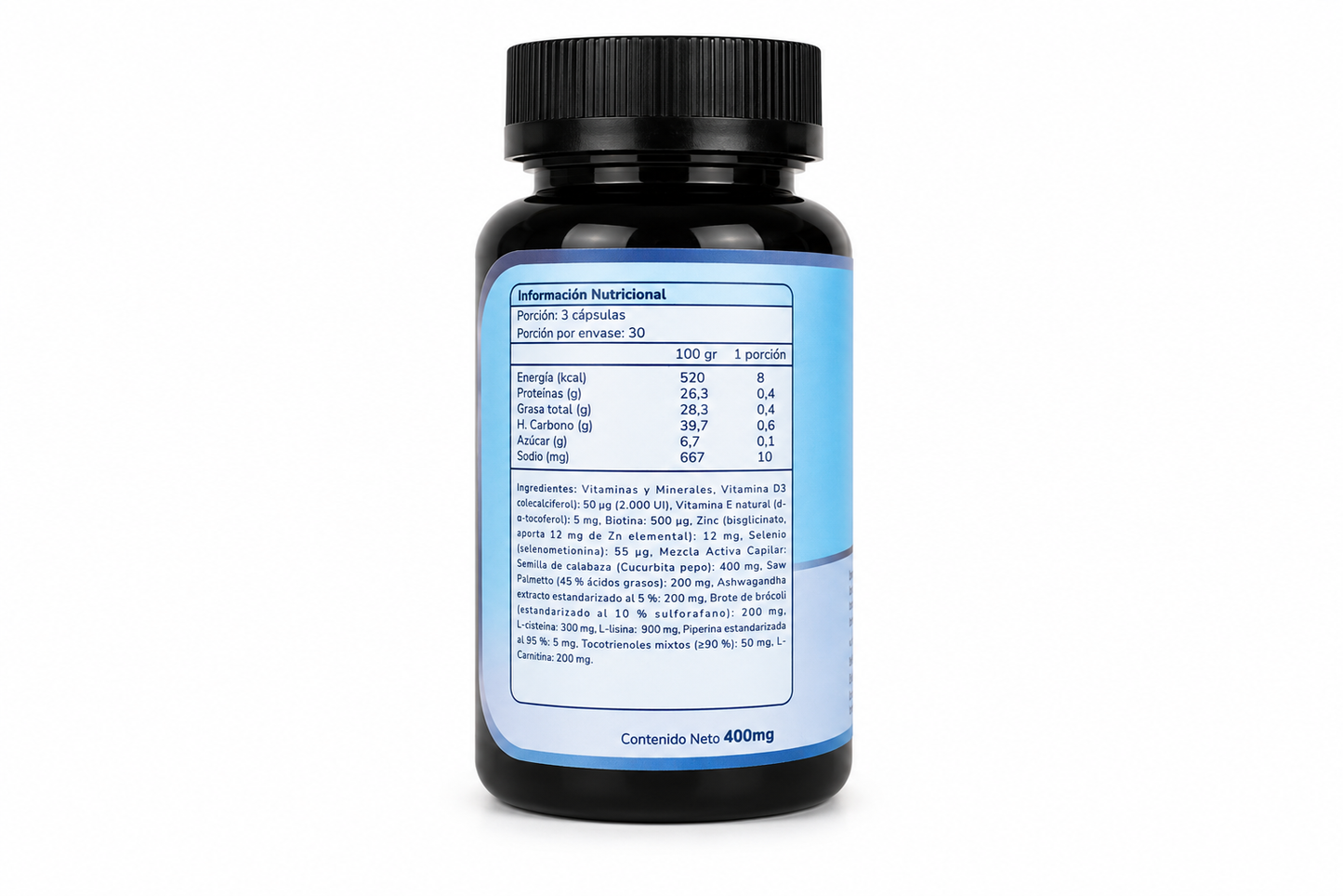 FOLZEN Men – Apoyo nutricional avanzado para la salud capilar masculina