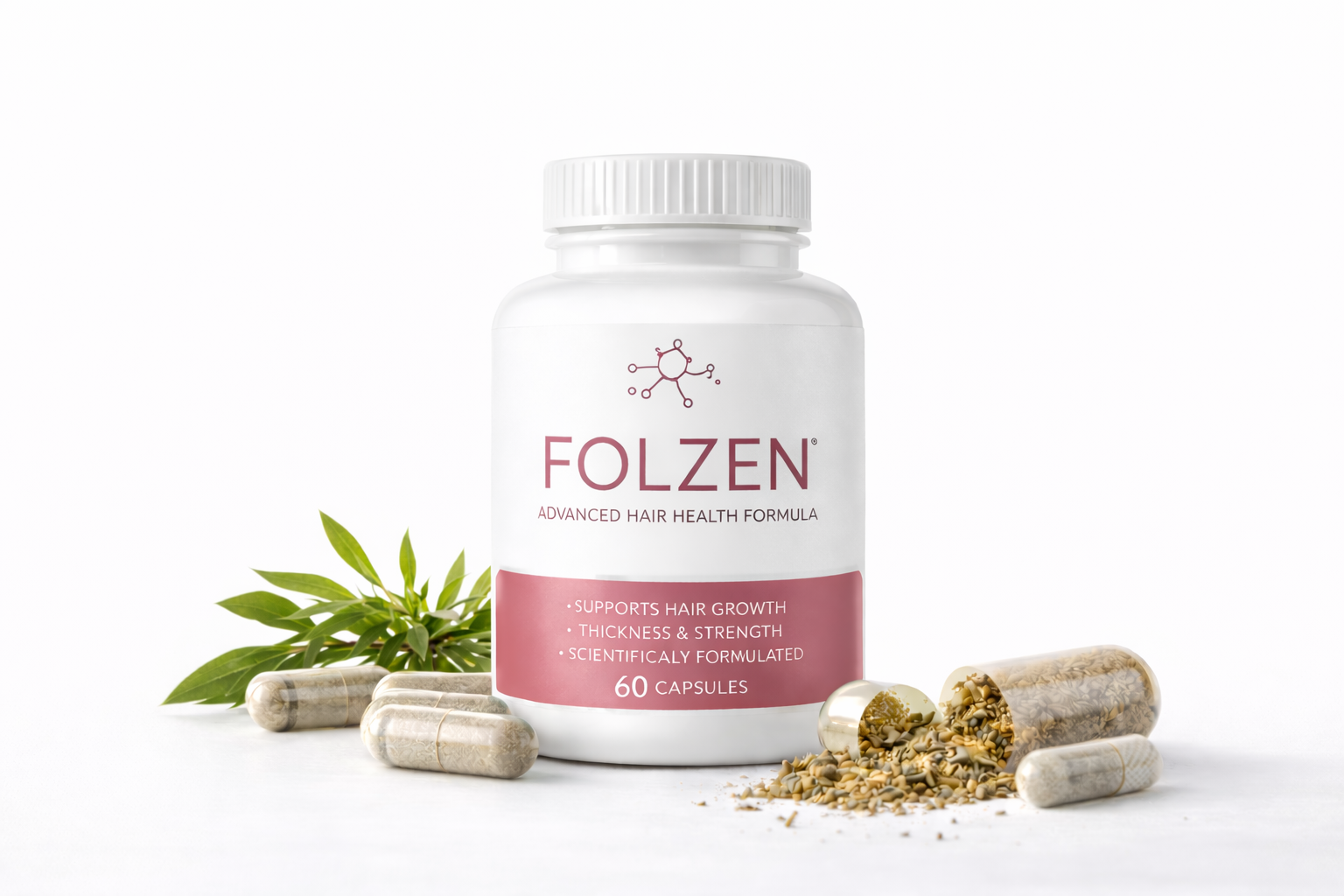 FOLZEN Women – Apoyo nutricional avanzado para la salud capilar femenina