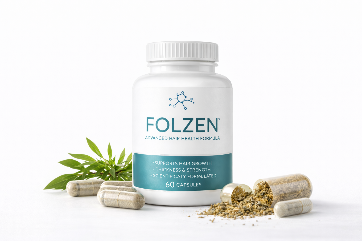 FOLZEN Men – Apoyo nutricional avanzado para la salud capilar masculina