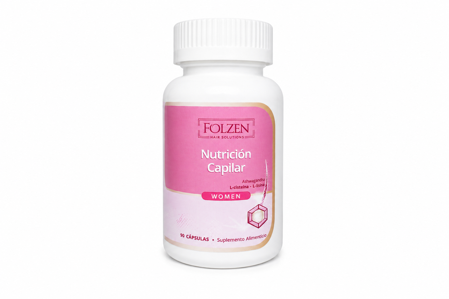 FOLZEN Women – Apoyo nutricional avanzado para la salud capilar femenina